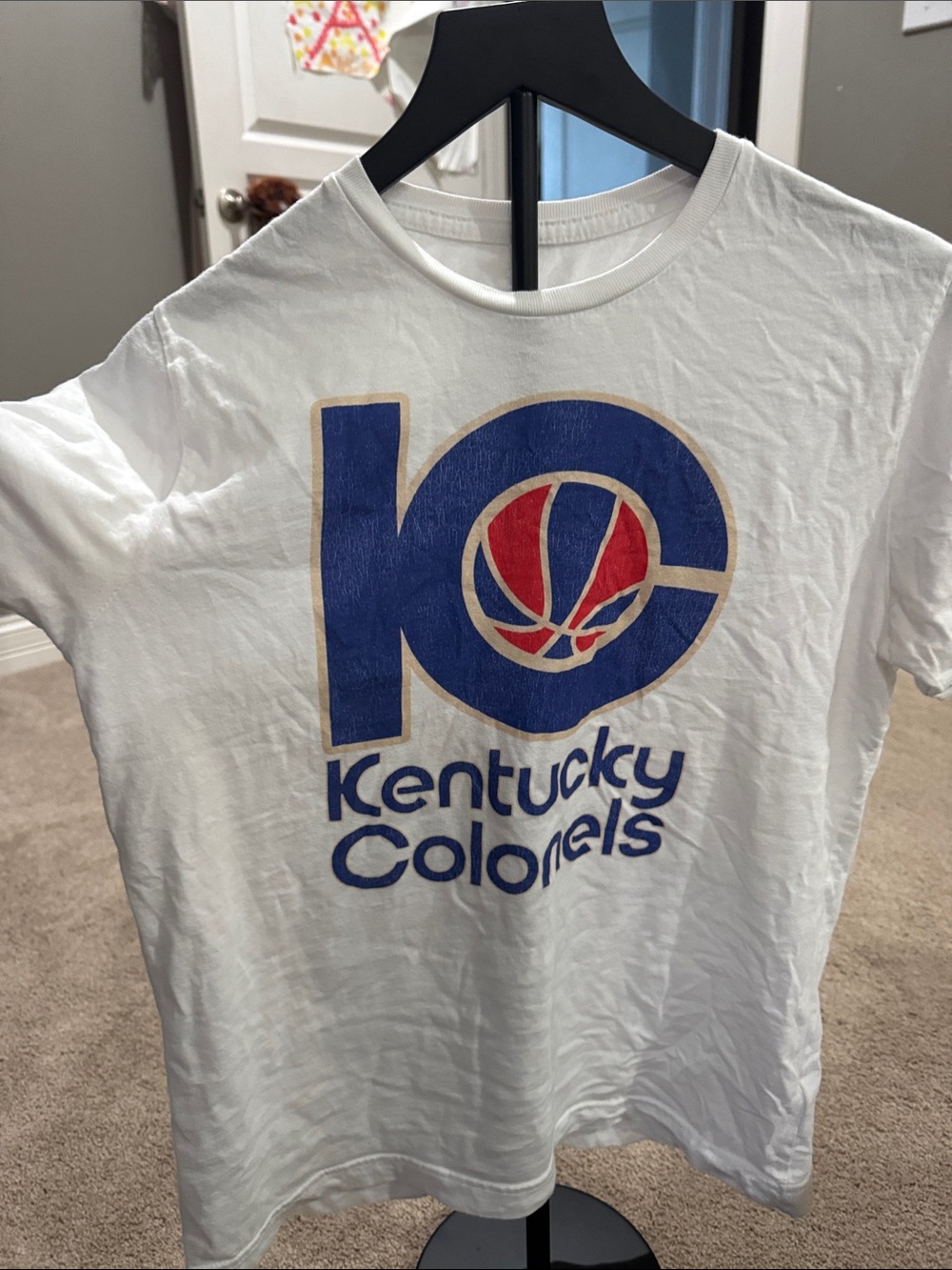 Kentucky Colonels Vintage Logo White Tee